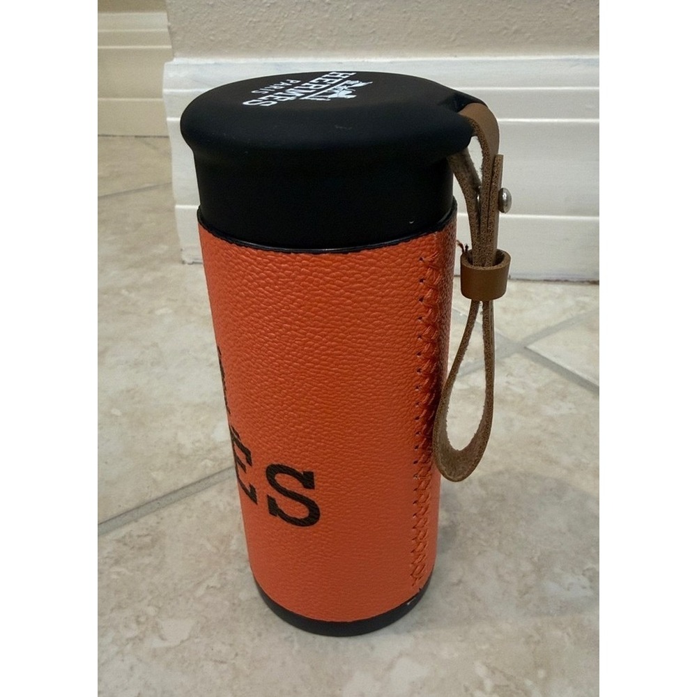 Hermes Stainless Steel Travel Flask 6" gift with purchase - Picture 2 of 9